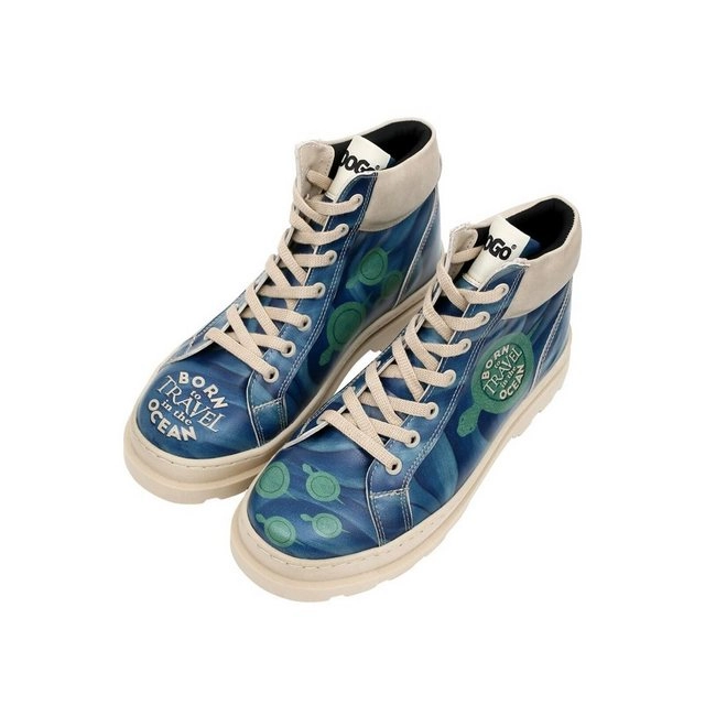 DOGO »Born To Travel In The Ocean« Winterboots Vegan