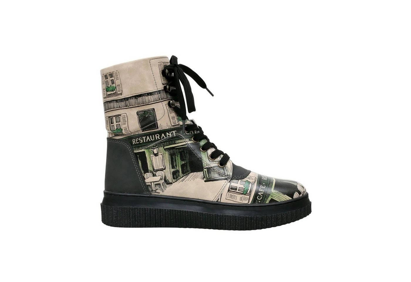 DOGO »La Vie Parisienne« Stiefel Vegan