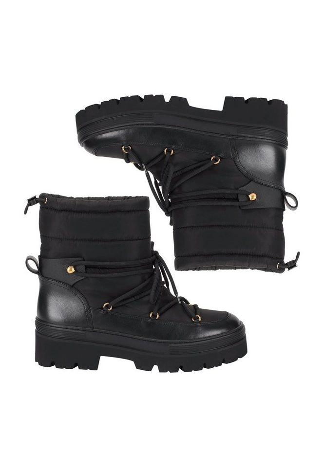 ekonika Stiefel mit winterlicher Stepp-Optik