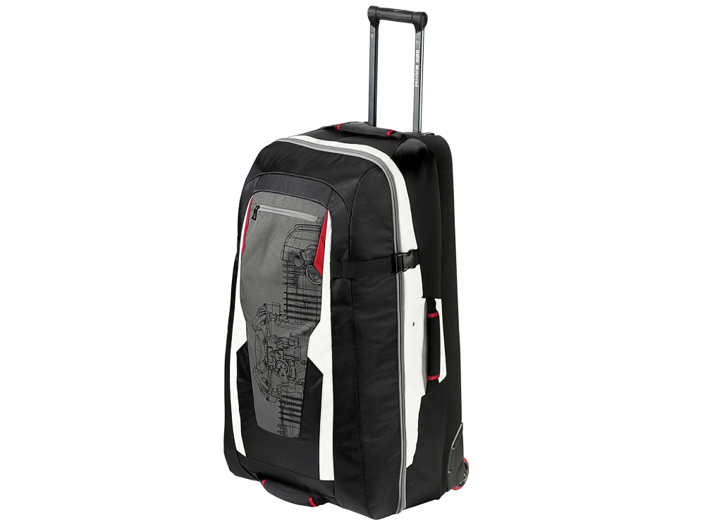 BMW Giant Bag Reisetasche Motorsport (schwarz / weiß)