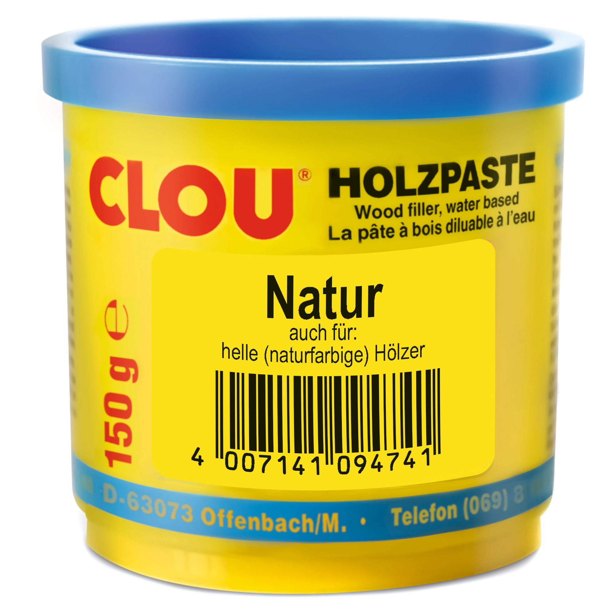 Clou Holzpaste naturfarben 150 g