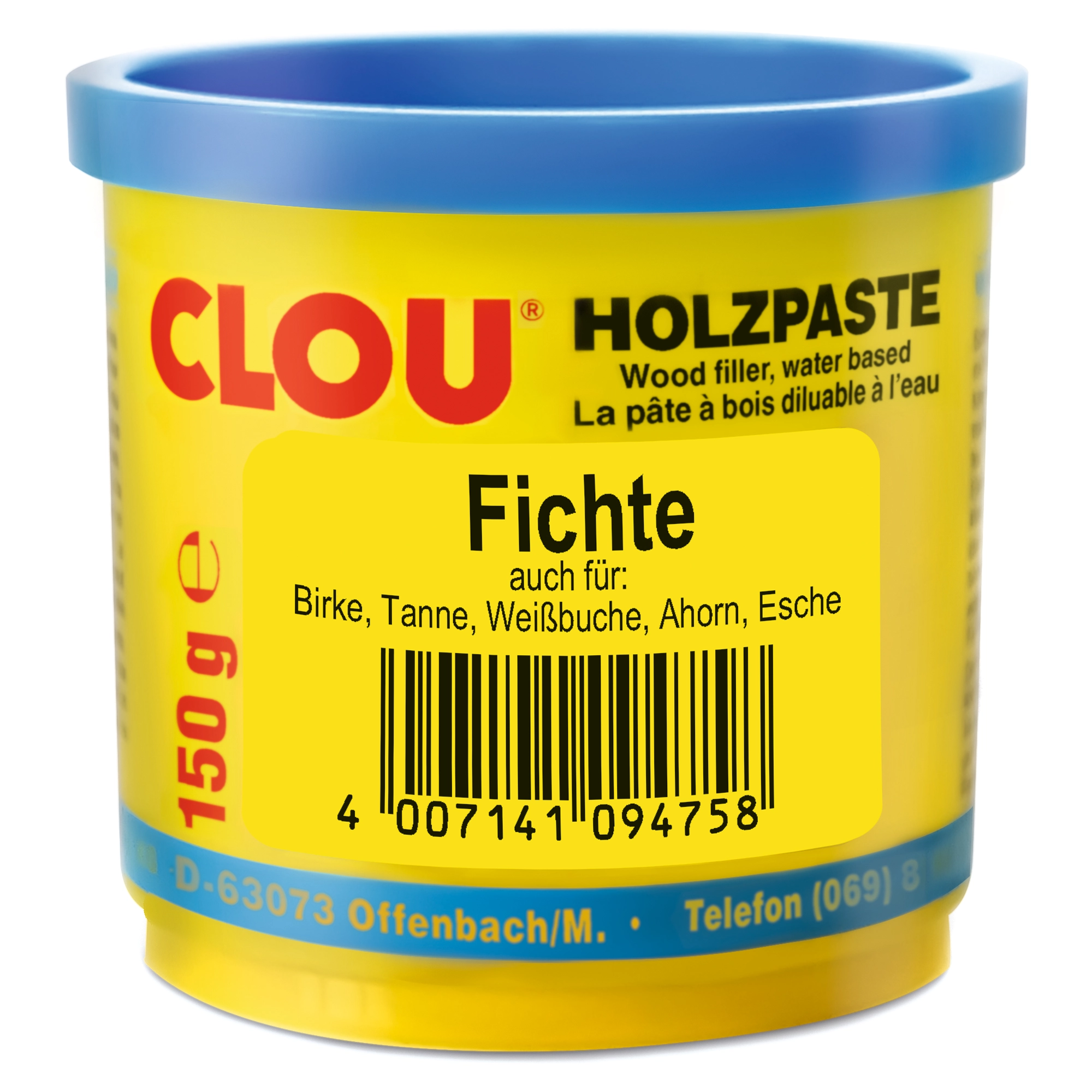 Clou Holzpaste fichtefarben 150 g