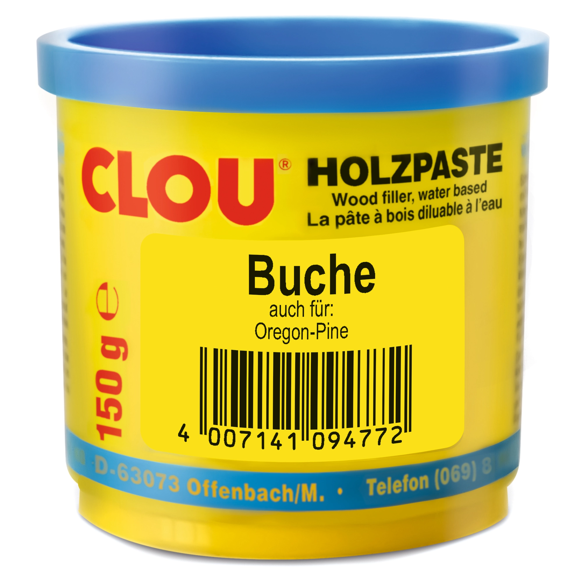 Clou Holzpaste buchefarben 150 g