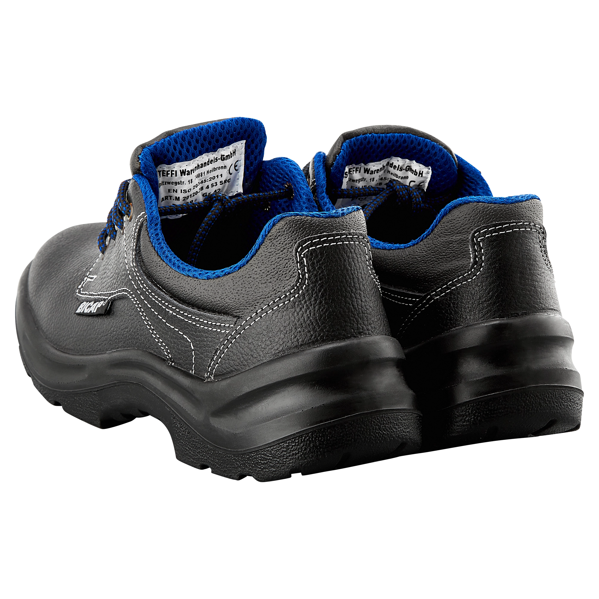 Bicap Herren-Sicherheitshalbschuhe S3 Gr. 42