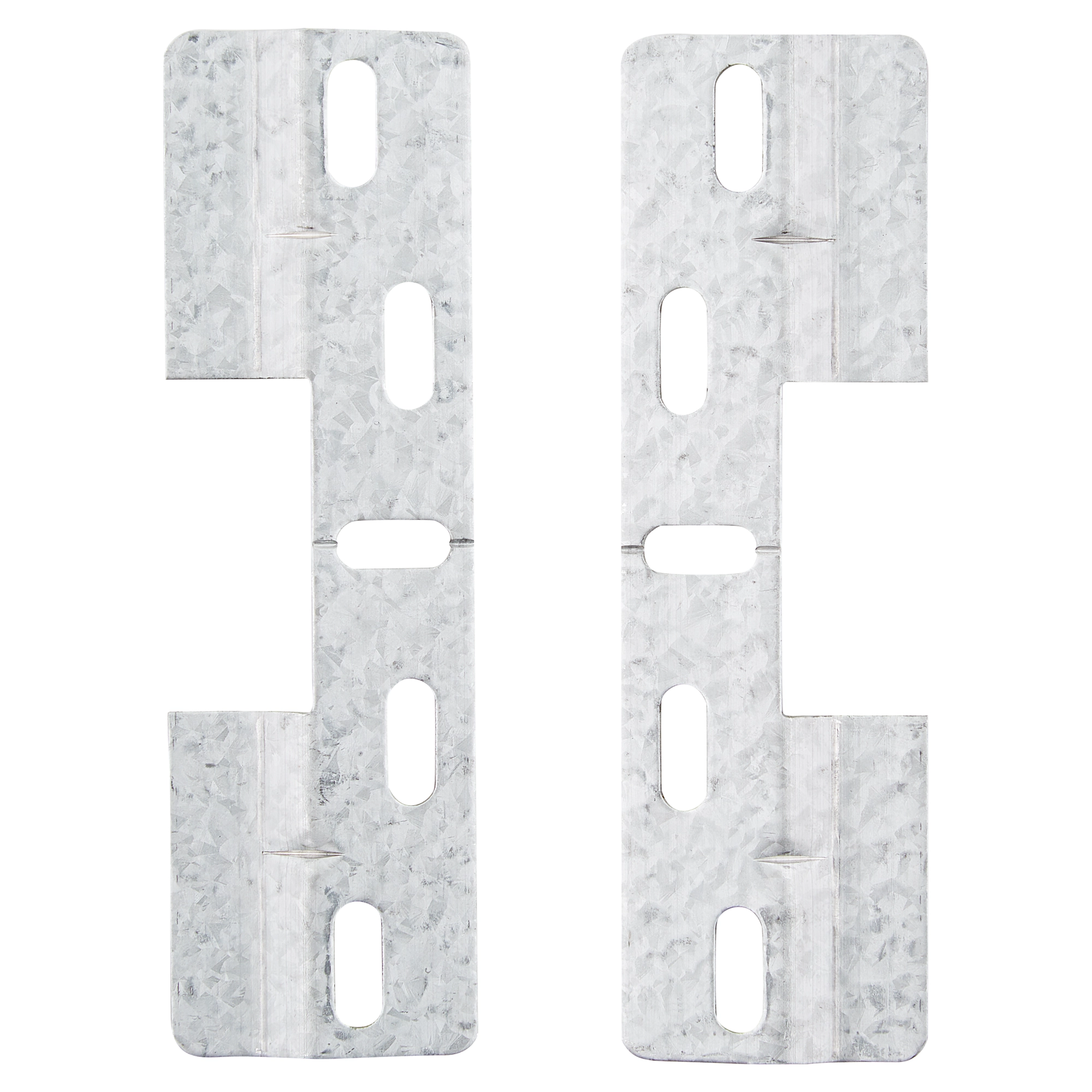 toom Schrankaufhangschienen Metall verzinkt 13 x 3,8 x 0,6 cm 4 Stück