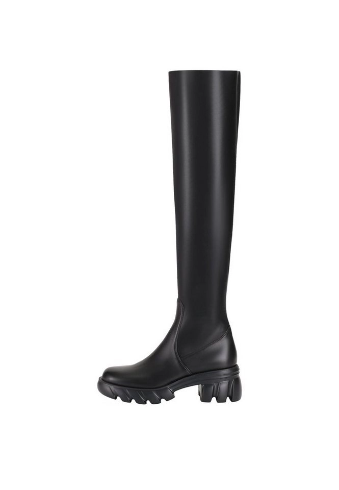 ekonika »Damen-Halbsaison-Stretch EKONIKA PREMIUM« Overkneestiefel mit massiver Reliefsohle
