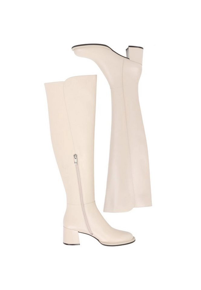 ekonika Overkneestiefel mit praktischem Reißverschluss