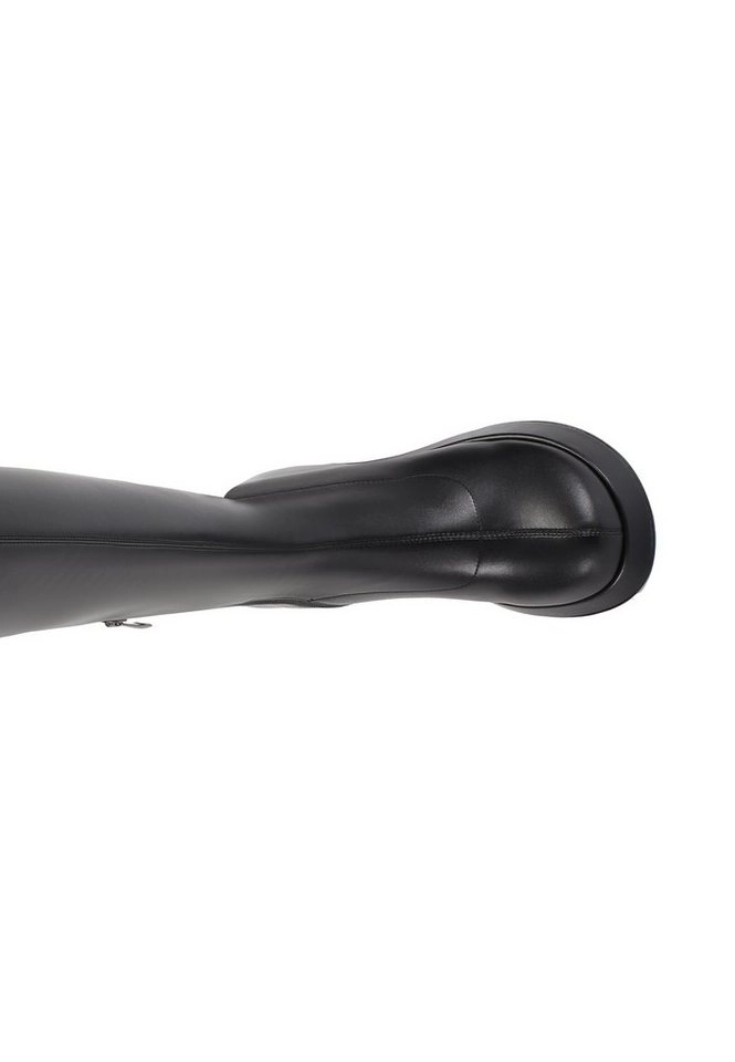 ekonika Overkneestiefel aus elastischem Kunstleder