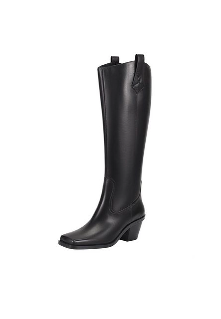 ekonika Stiefel mit modischer Karree-Spitze
