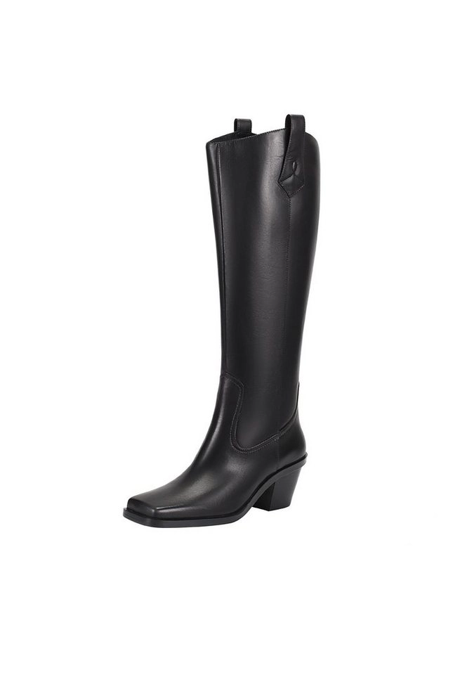 ekonika Stiefel mit modischer Karree-Spitze