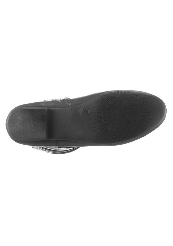 CITY WALK Stiefel mit slouchy Schaft mit Raffungen