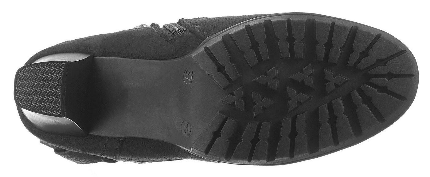 CITY WALK Stiefelette mit Zierbänder um den Schaft