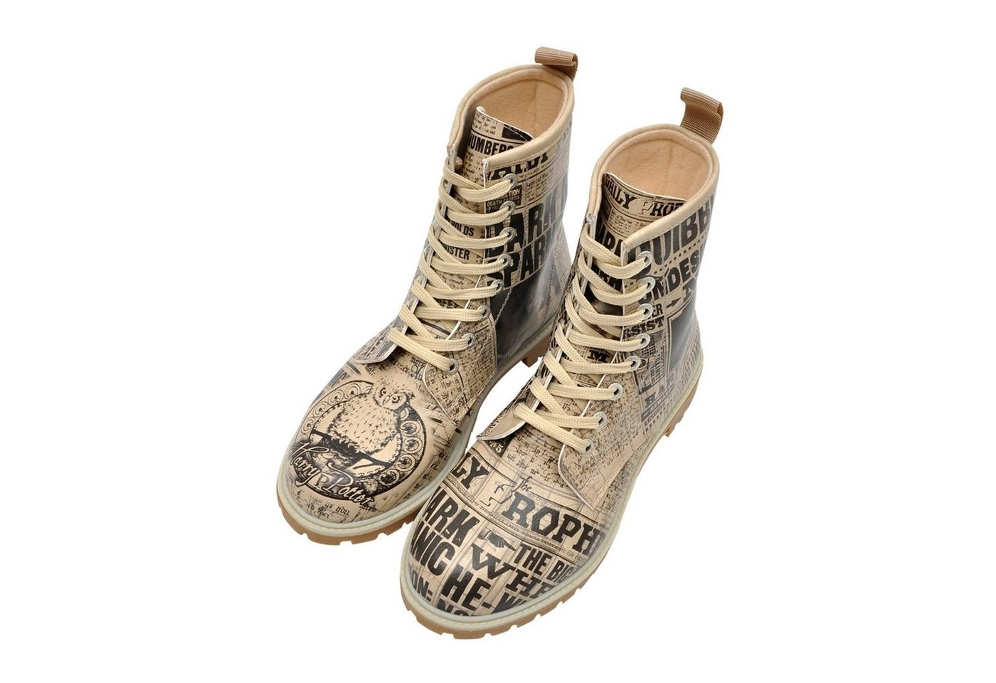 DOGO »Daily Prophet Harry Potter« Stiefel Vegan