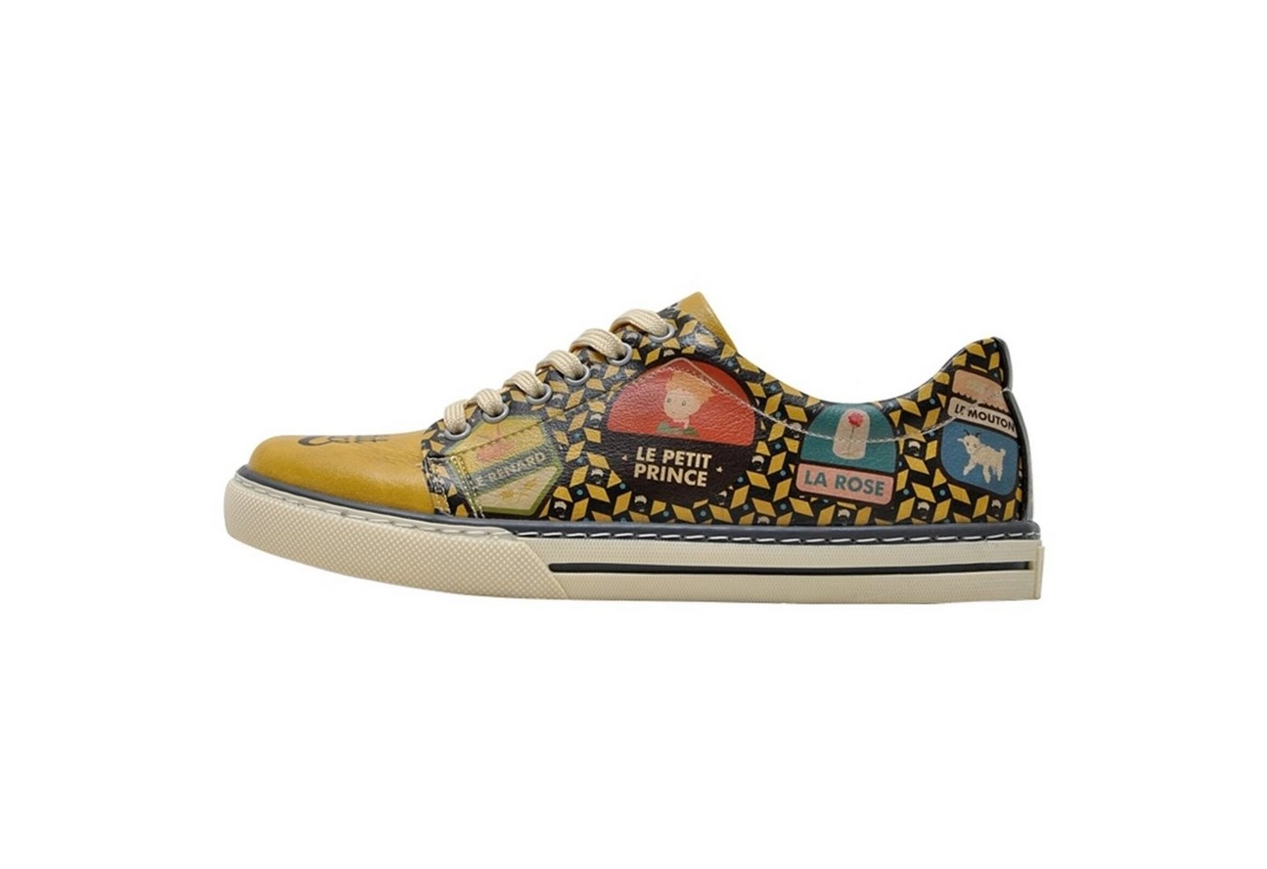 DOGO »The Yellow Side of Me Le Petit Prince« Sneaker Vegan