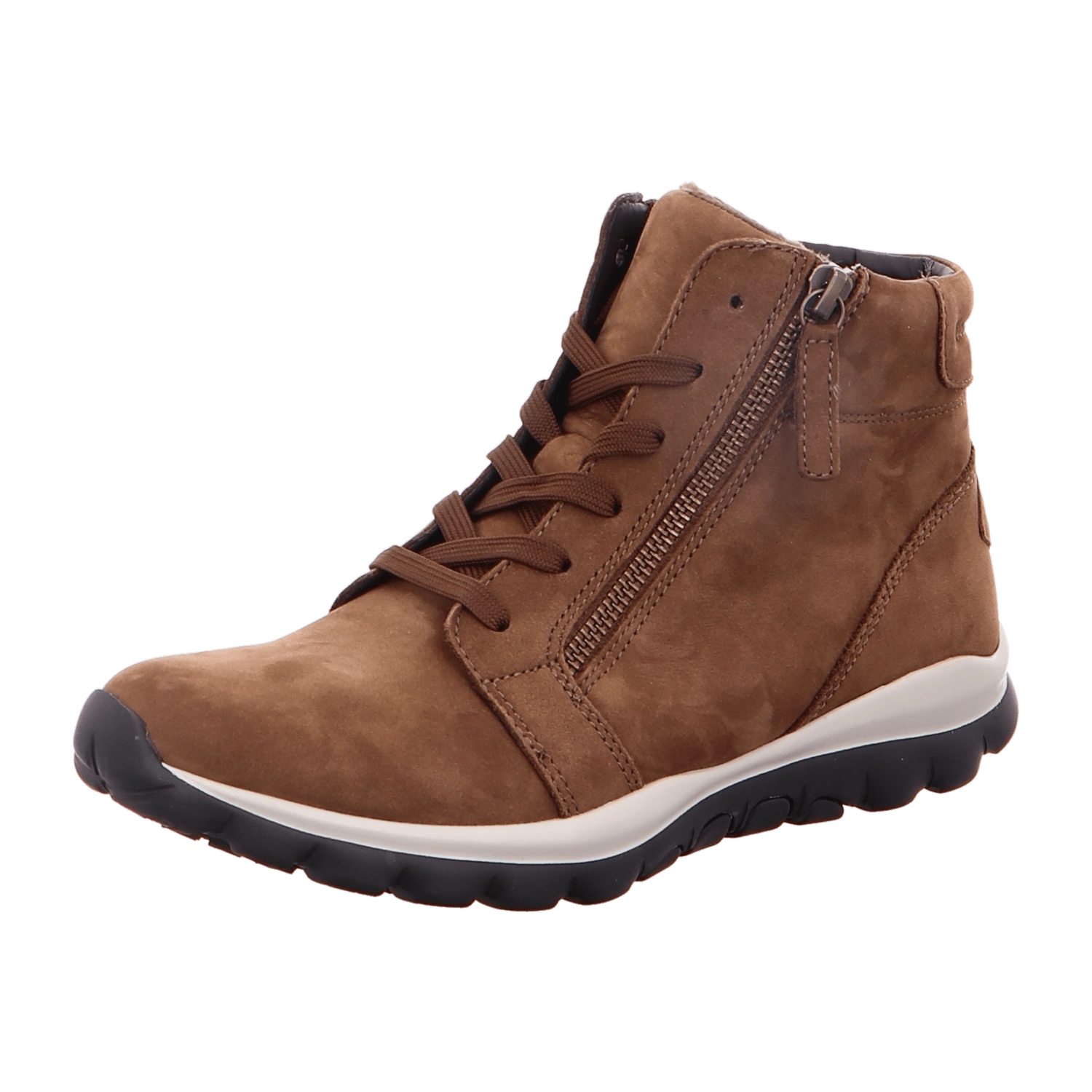 Gabor Rollingsoft Schnürboots mit profilierter Gummilaufsohle
