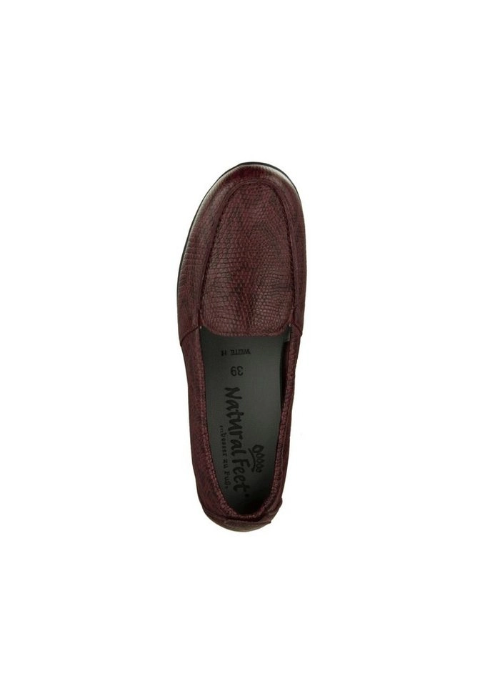 Natural Feet »Mona« Mokassin mit ergonomisch geformter Einlegesohle