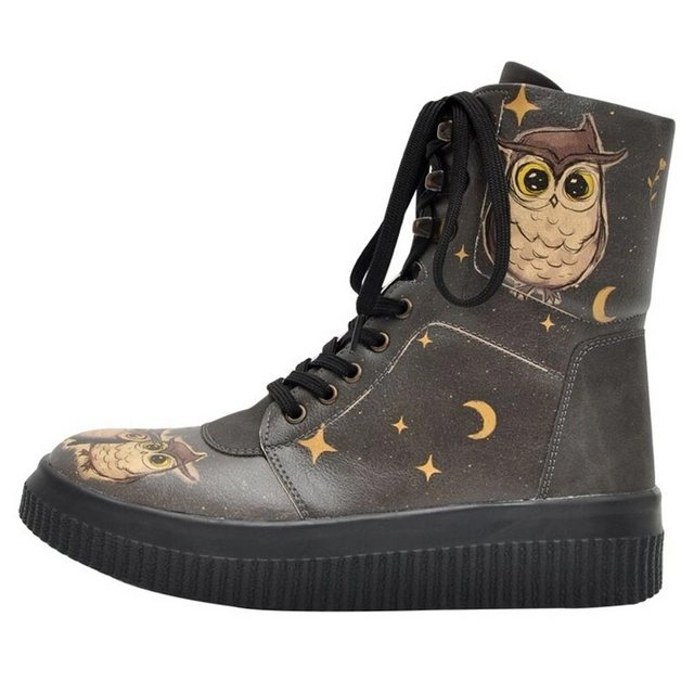 DOGO »Owl Family« Stiefel Vegan