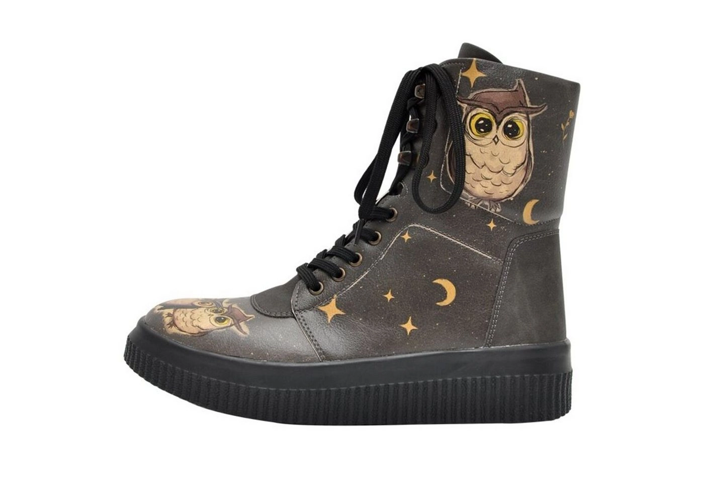 DOGO »Owl Family« Stiefel Vegan