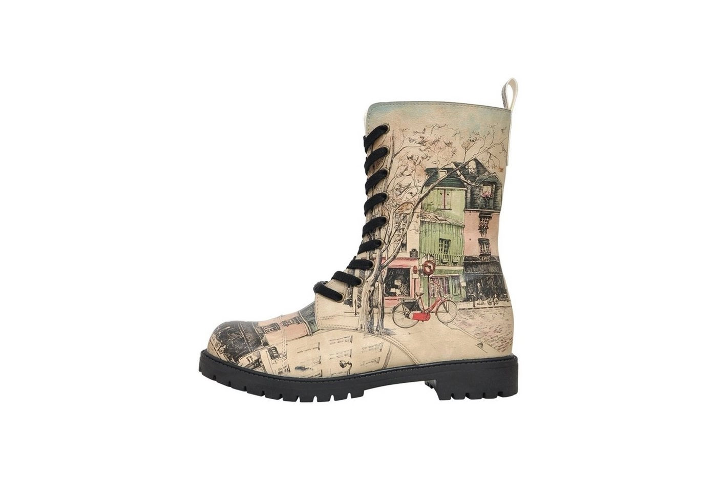 DOGO »Bonjour Paris« Stiefel Vegan