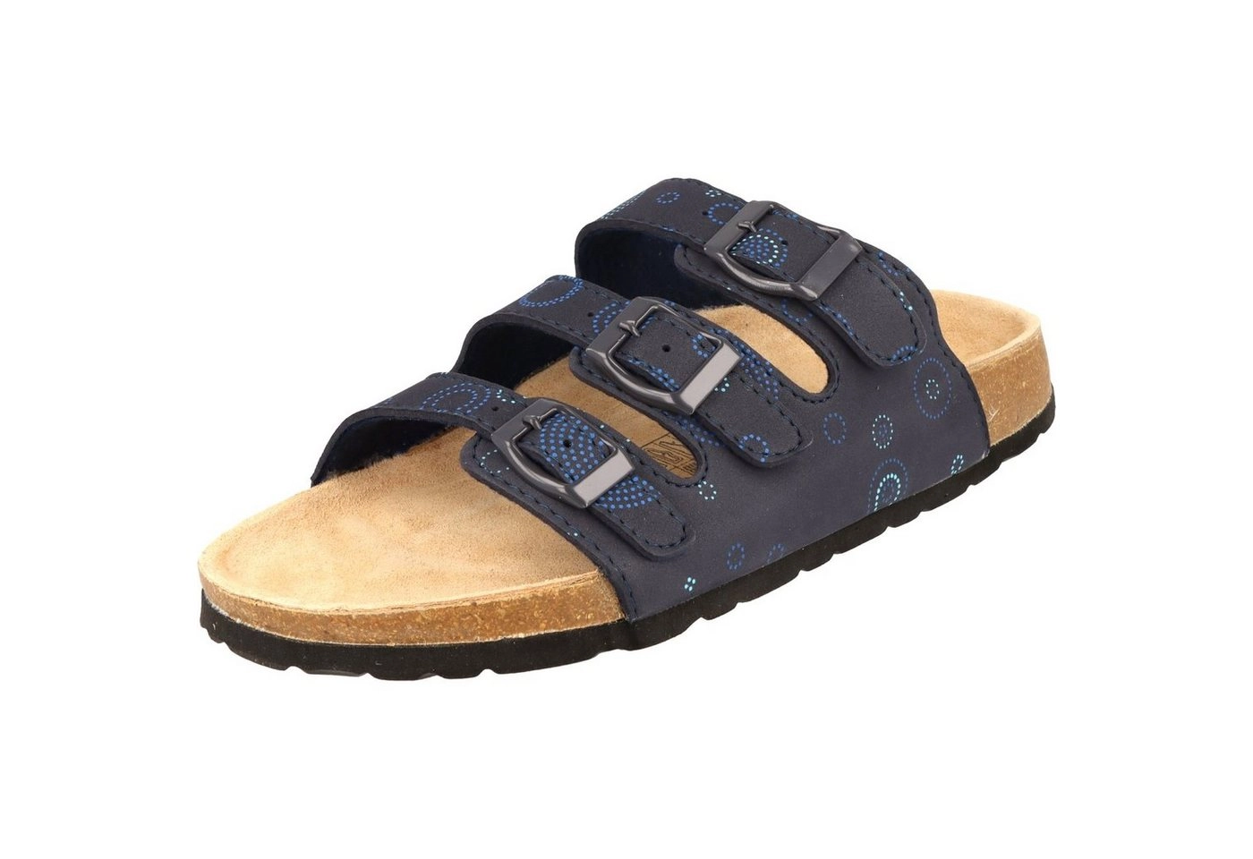Cloxx »Damen Pantolette T67915 Sandale Hausschuhe Lederfußbett« Pantolette