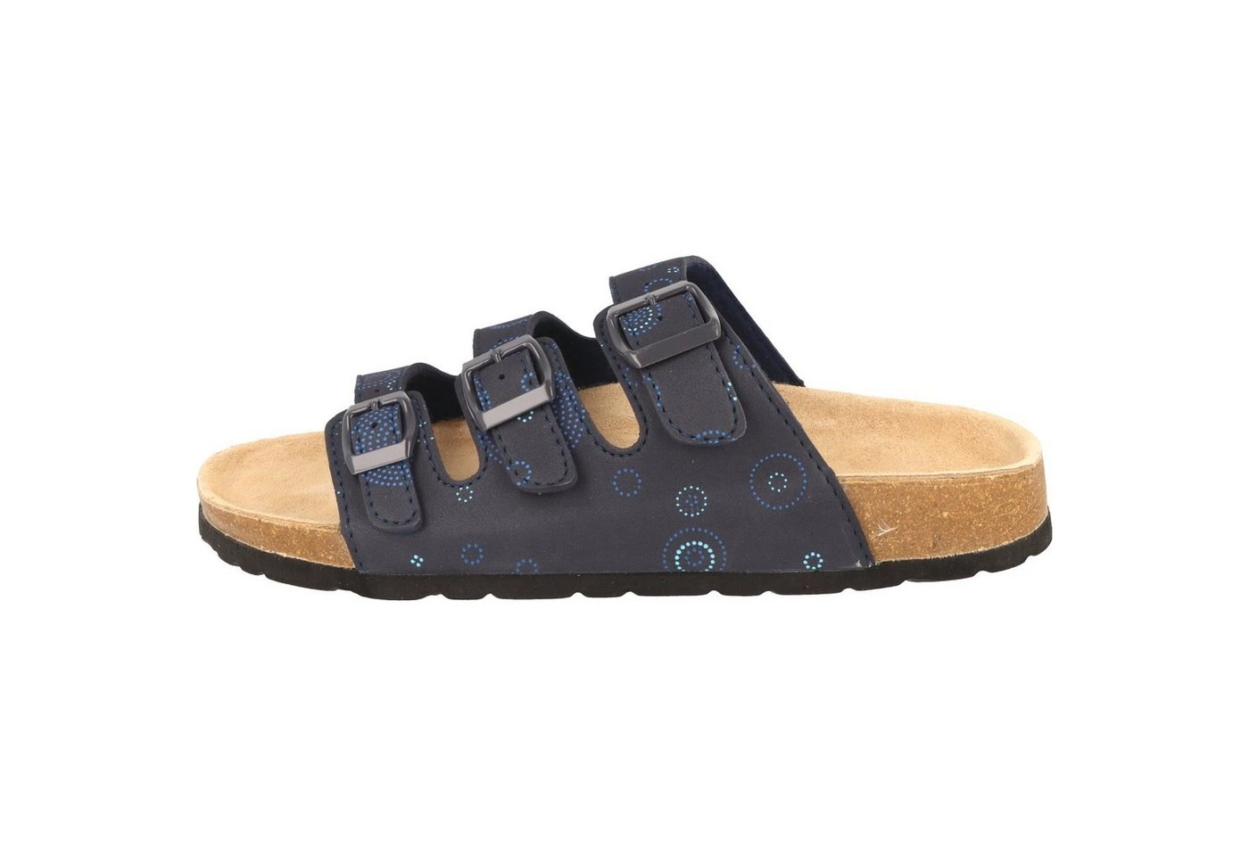 Cloxx »Damen Pantolette T67915 Sandale Hausschuhe Lederfußbett« Pantolette