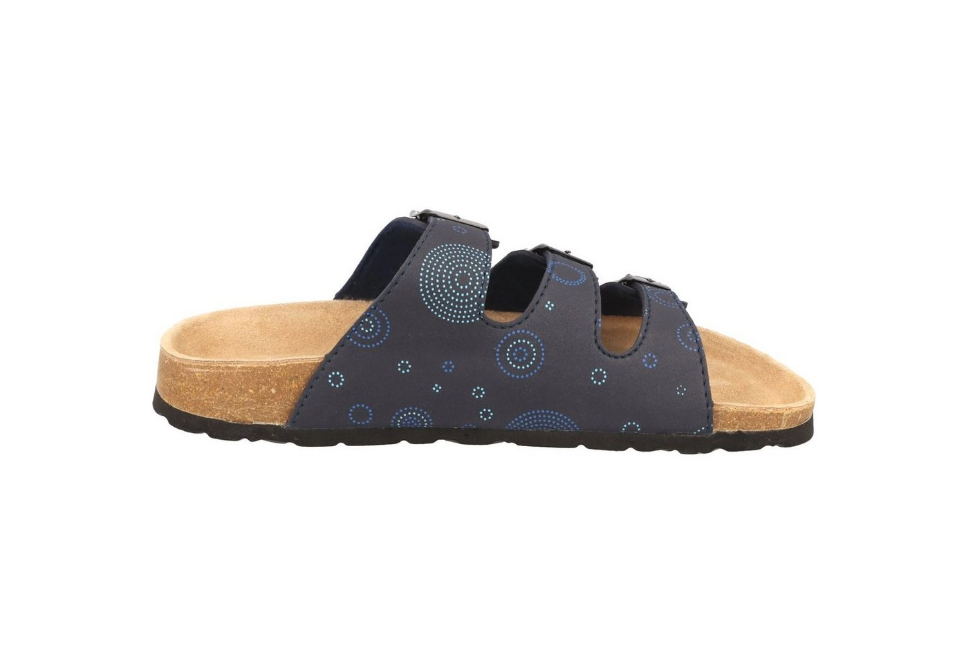 Cloxx »Damen Pantolette T67915 Sandale Hausschuhe Lederfußbett« Pantolette