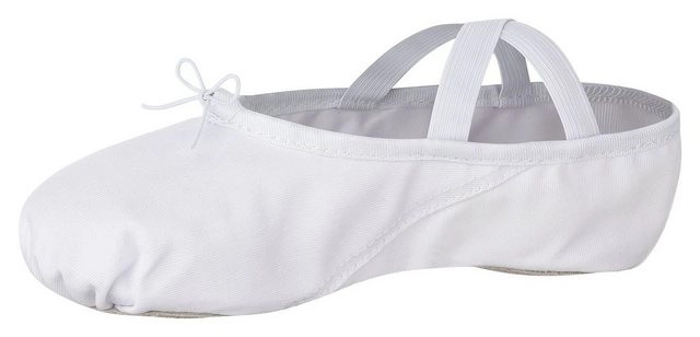 tanzmuster »Ballettschuhe Charlie mit geteilter Ledersohle« Tanzschuh Ballettschläppchen für Mädchen