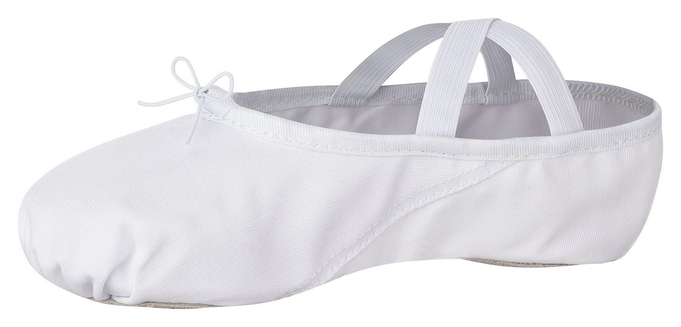 tanzmuster »Ballettschuhe Charlie mit geteilter Ledersohle« Tanzschuh Ballettschläppchen für Mädchen