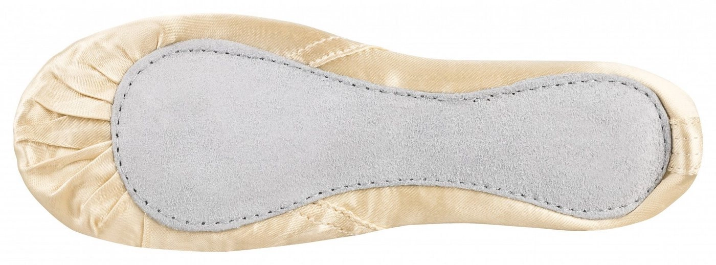 tanzmuster »Ballettschuhe Nicky aus Satin mit ganzer Ledersohle« Tanzschuh Ballettschläppchen für Mädchen