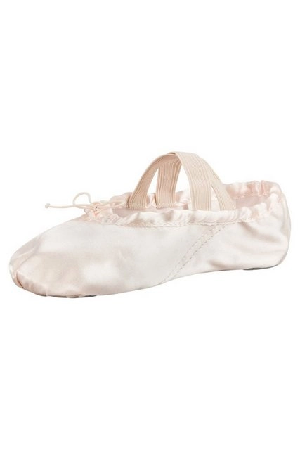 tanzmuster »Ballettschuhe Nicky aus Satin mit ganzer Ledersohle« Tanzschuh Ballettschläppchen für Mädchen