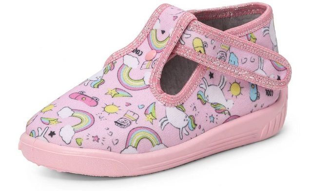 Ladeheid »Kinder Mädchen Jungen Hausschuhe LARW003 (Schwarz Diamant, 26 EU)« Hausschuh