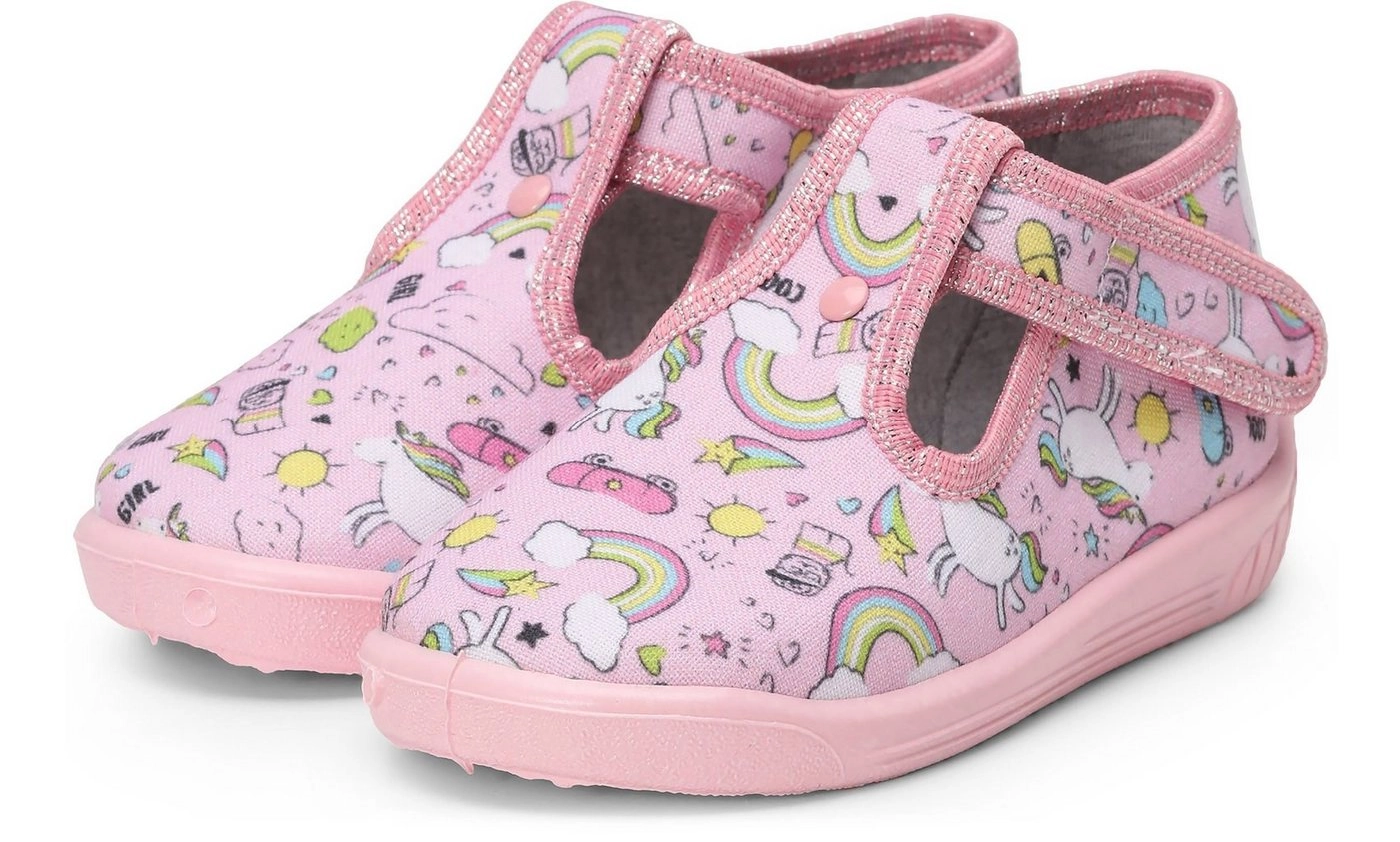 Ladeheid »Kinder Mädchen Jungen Hausschuhe LARW003 (Schwarz Diamant, 26 EU)« Hausschuh