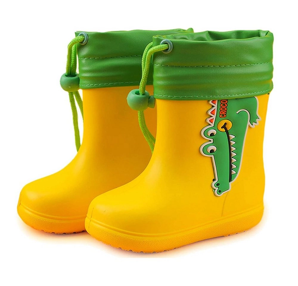 Jormftte »Kinder Unisex Eva Regenstiefel mit Motiven und Kordelzug,160mm« Gummistiefel