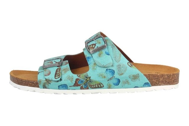 ELLA.shoes »15-0016 Aqua« Pantolette