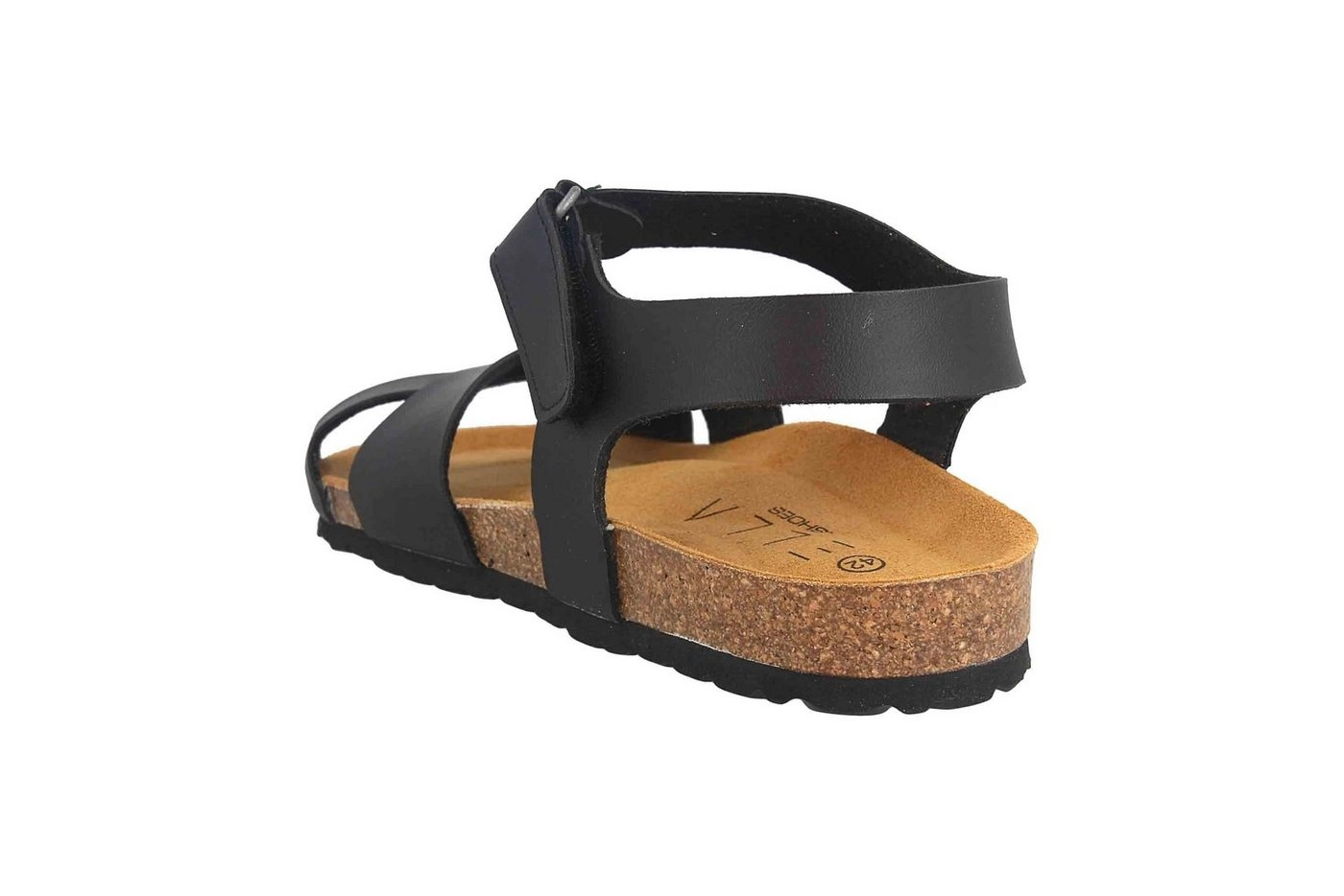 ELLA.shoes »520030-04 Negro« Sandale