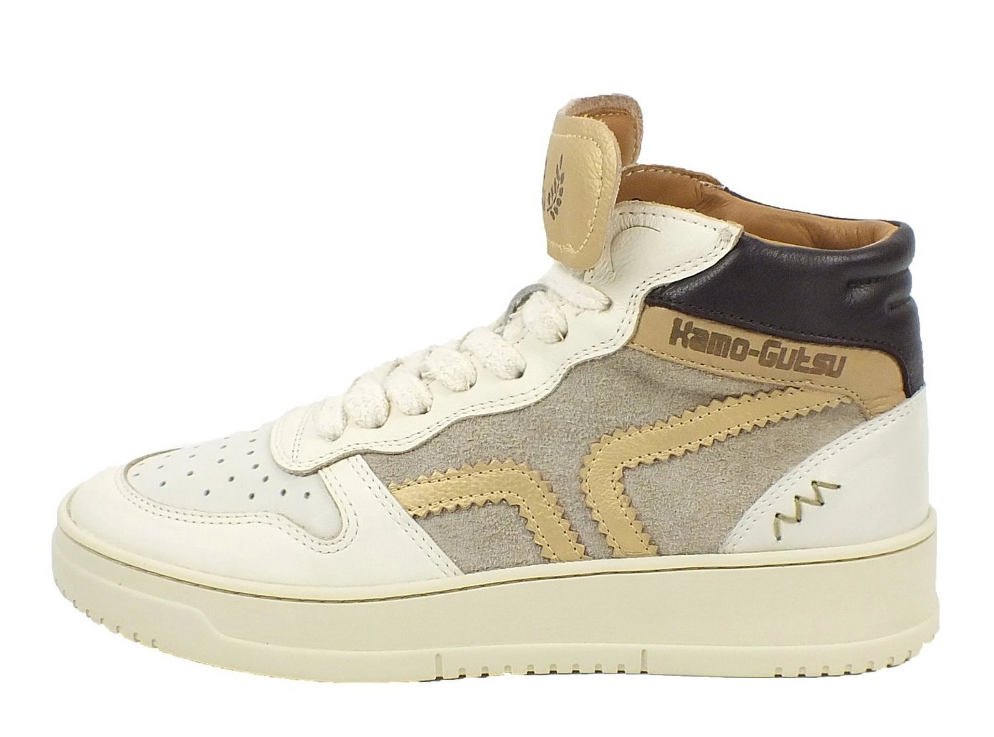 Kamo-Gutsu »Damen Leder Sneaker« Sneaker Wechselfussbett