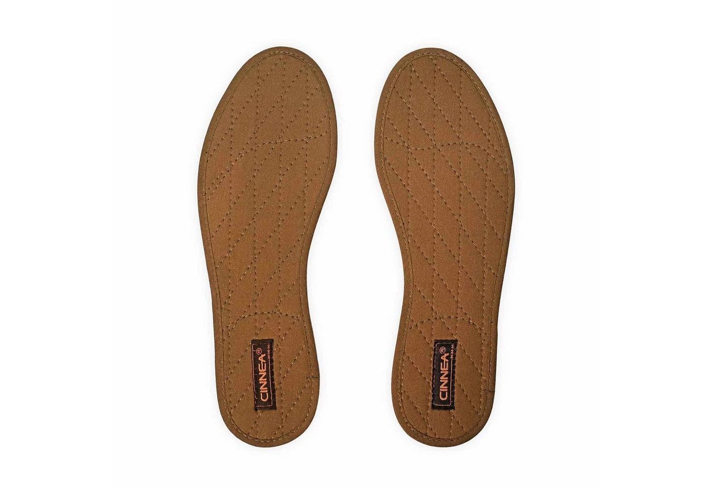 CINNEA »Wellness Zimt-Einlegesohlen, Vorteilspack: 12 Paar« Schnürschuh (12-tlg) gegen Schweißfüße und Fußgeruch, wirken desodorierend, wirken wärmend