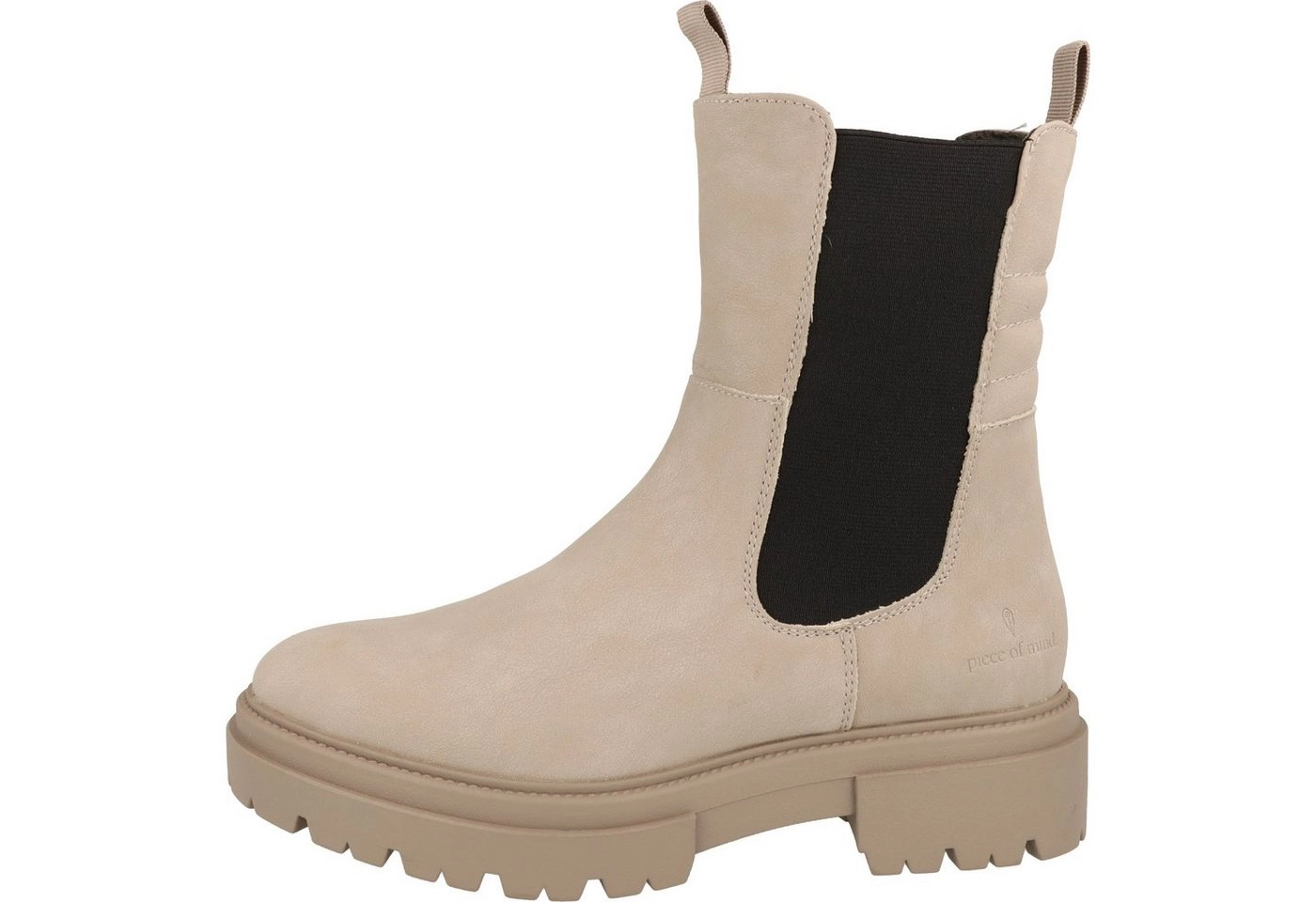 piece of mind. »Damen Schuhe modische Stiefel Chelsea Boots 254-605 Grey« Chelseaboots
