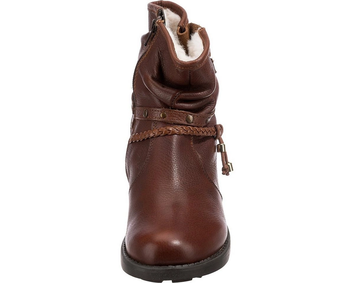 Paul Vesterbro »Derbe Schnallen Leder Boots Winterstiefeletten« Stiefelette