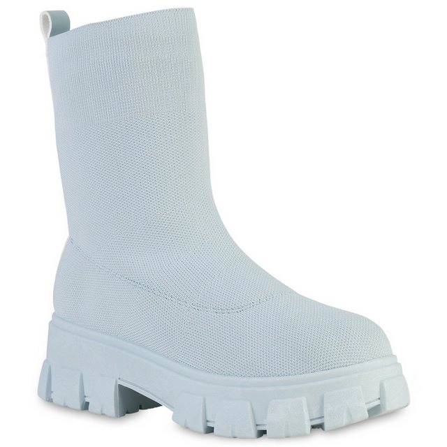 VAN HILL »838121« Plateaustiefelette Bequeme Schuhe