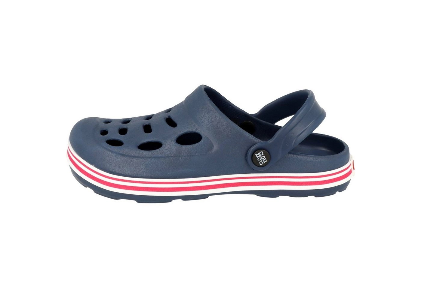 Cloxx »Unisex Gr.28-46 Schuhe R88410.45 Gummi Clogs Pantoletten Hausschuhe Blau« Clog