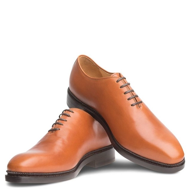 lászló Budapest »Francesco Zwiegenähter Wholecut« Schnürschuh handgefertigt in eigener Manufaktur