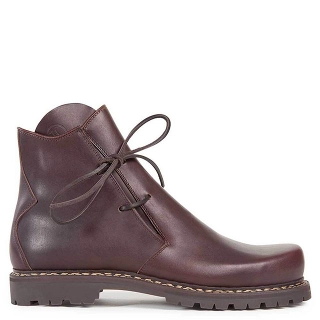 Original Haferl »Gustl Zwiegenähter Boot« Schnürstiefelette von Hand gefertigt in eigener Manufaktur