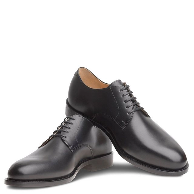 lászló Budapest »George Rahmengenähter Plain Derby« Schnürschuh handgefertigt in eigener Manufaktur