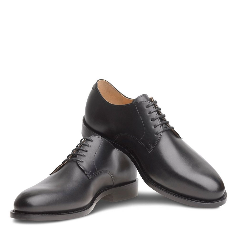 lászló Budapest »George Rahmengenähter Plain Derby« Schnürschuh handgefertigt in eigener Manufaktur