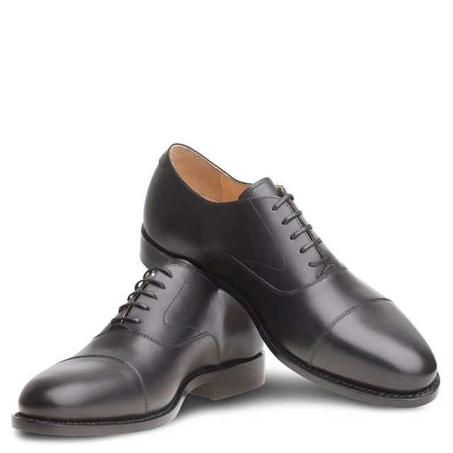 lászló Budapest »Henry Rahmengenähter Captoe Oxford« Schnürschuh handgefertigt in eigener Manufaktur