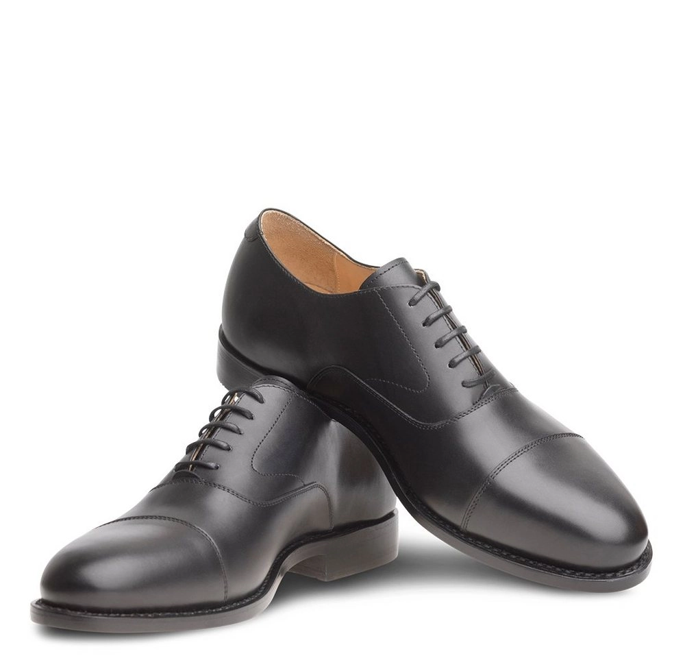 lászló Budapest »Henry Rahmengenähter Captoe Oxford« Schnürschuh handgefertigt in eigener Manufaktur