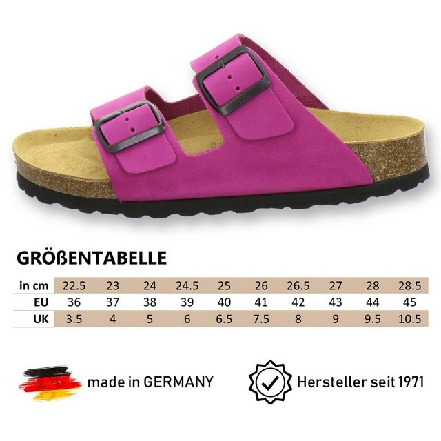 AFS-Schuhe »2100« Pantolette für Damen aus Leder mit Fussbett, Made in Germany