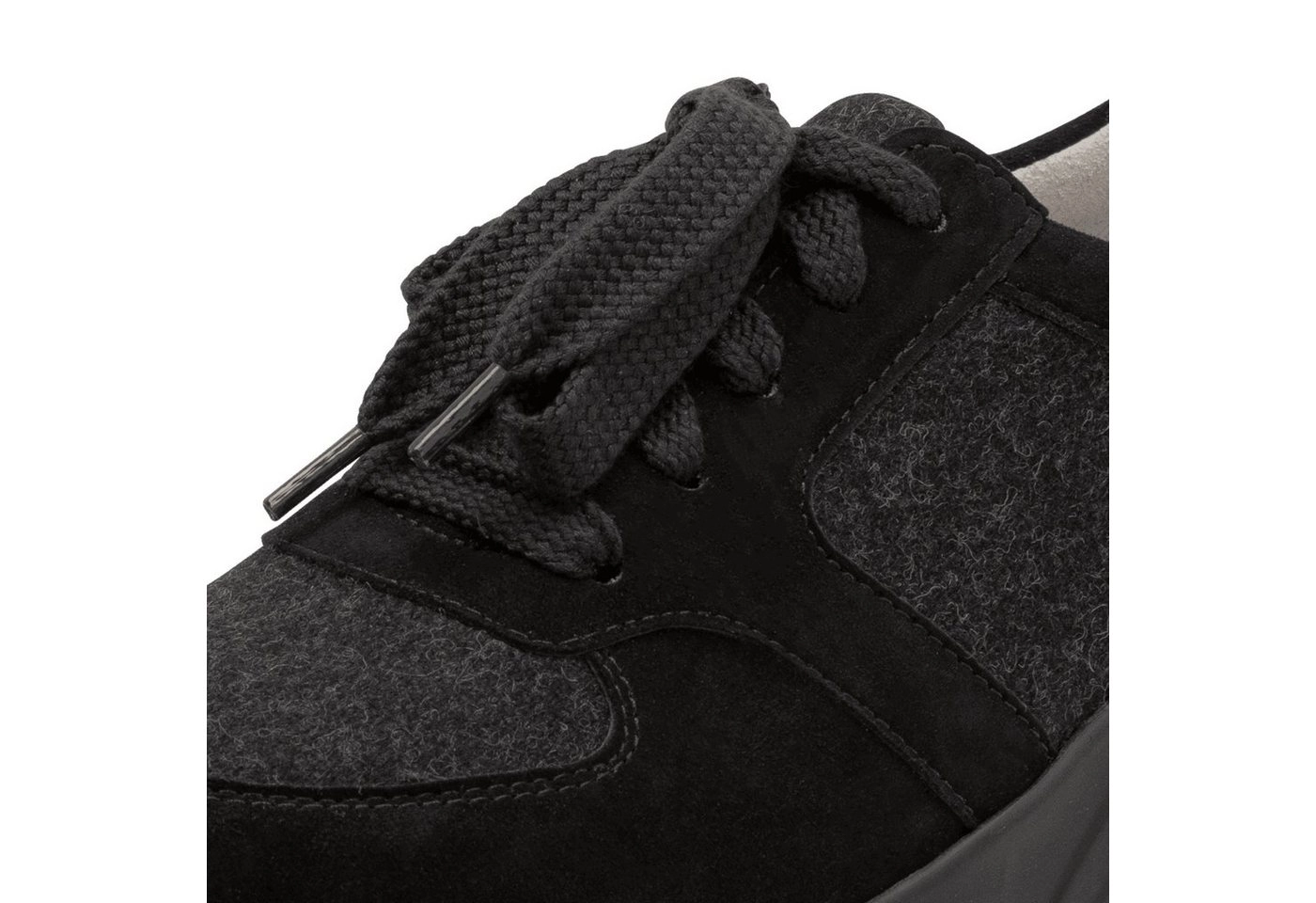 vitaform »Damen Sneakers Wolle« Sneaker Damensneaker Samt Wollfilz - Sneaker mit weicher Sohle aus recycelter Wolle und Ziegen - Leder Freizeitschuh mit bequemer Passform und austauschbarem Luftpolster Bett