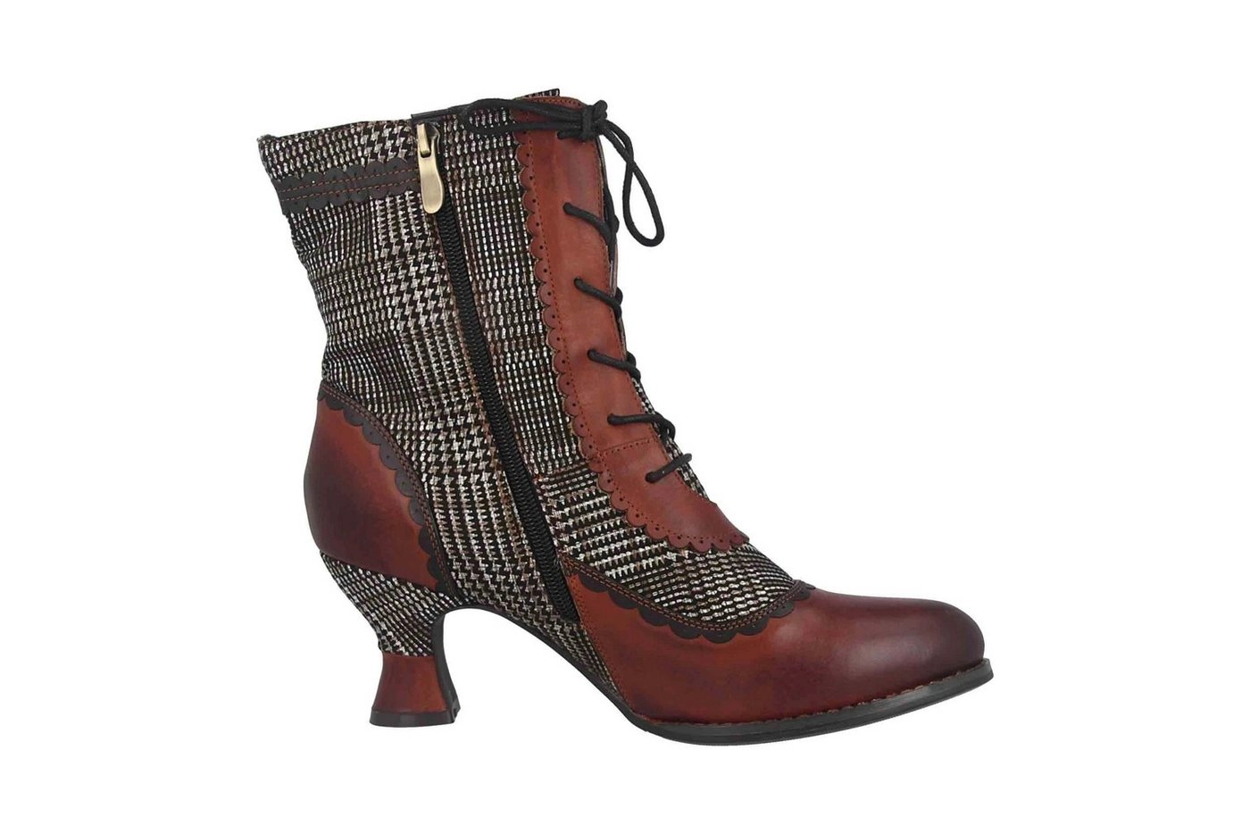 Spring Step »BEWITCH-PLAID-MBRM« Stiefel